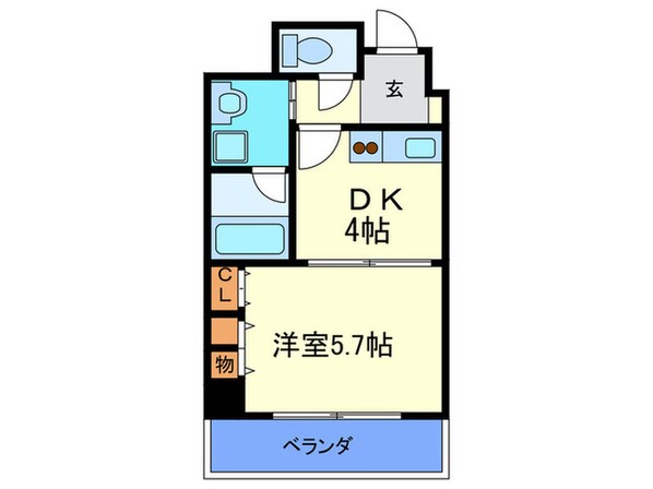 ラミューズコートの物件間取画像